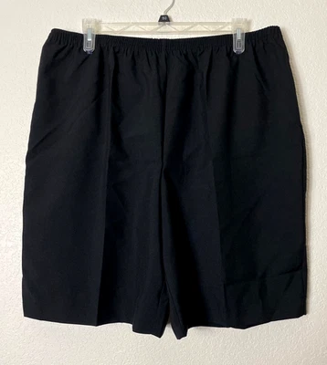 Pantalones Cortos Blair Mujer 2XL Cintura Elástica Negros Nuevos Sin Etiquetas Foto 1 de 3