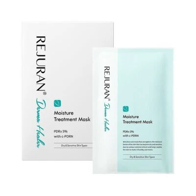 REJURAN Derma Healer Moisture Treatment Mask (23ml × 5 sheets) + FREE GIFT - Image 1 of 3
