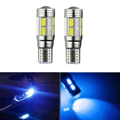 FOR BMW E46 E90 E91 E87 E53 XENON ICE BLUE LED SIDE LIGHT Bulbs 99% ERROR FREE - Image 1 of 4