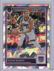 2023-24 Hoops Premium Stock Ice Prizm #171 Keegan Murray Sacramento Kings - Picture 1 of 1