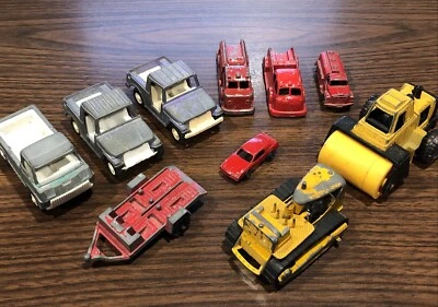 Lote de Coches De Colección Diecast TOOTSIE JUGUETE CHICAGO Rodillo CAT PU Camiones Firebird 69 EE. UU. Foto 1 de 4