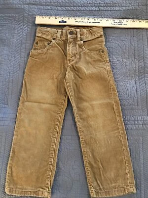 Pantalones de pana Gap beige C-8 1969 4T para niños Foto 1 de 4