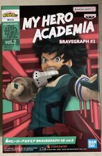 Bandai My Hero Academia Bravegraph #2 Vol 2 Izuku Midoriya Figure New/Sealed Toy
