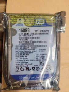 Western Digital WD1600BEVT SATA hard-disk - Picture 1 of 2