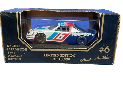 Racing Champions 1993, NASCAR #6 Mark Martin Valvoline Stock Car, 1 de 10000 nuevo en caja Foto 1 de 4