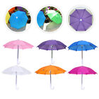  6 PCS Polyester Wire Mini Toy Umbrella Child Cupcake Topper