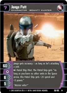 STAR WARS FREE JEDI GUARDIANS BOOSTER + JANGO FETT (F) FOIL NM scratches - Picture 1 of 2