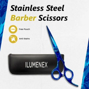 6.5" Professional Hair Cutting Scissors Barber Shears Stainless Steel German - Picture 1 of 6