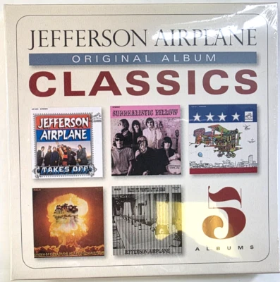 Jefferson Airplane – Original Album Classics 5 x CD Boxset 2013 compilation - Image 1 of 4