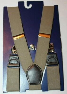 Tirantes utilitarios caqui para hombre talla única Foto 1 de 2