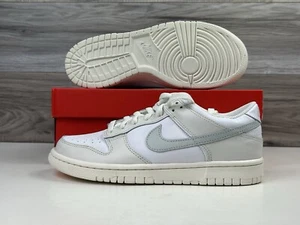 *NEW* Nike Dunk Low GS "Phantom" White Silver Neutral | Multi Sizes | FB9109 109 - Picture 1 of 12