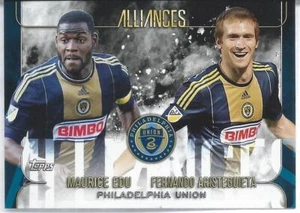 2015 Topps Apex MLS ALLIANCES MAURICE EDU FERNANADO ARISTEGUIETA Phila Union - Bild 1 von 1