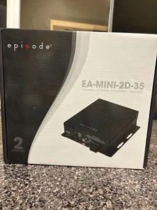 Episode EA-MINI-2D-35 Digital Mini-Amplifier, 35W, 2-Channel Black Brand New - Picture 1 of 1