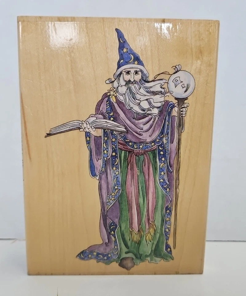 STAMPS Happen Dragon Maiden Unicorn Wizard Medieval Fantasy 2