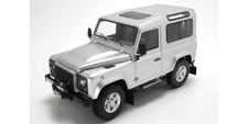 KYOSHO 1/18 KS08901IS Land Rover Defender 90 Indus silver from Japan Model Car