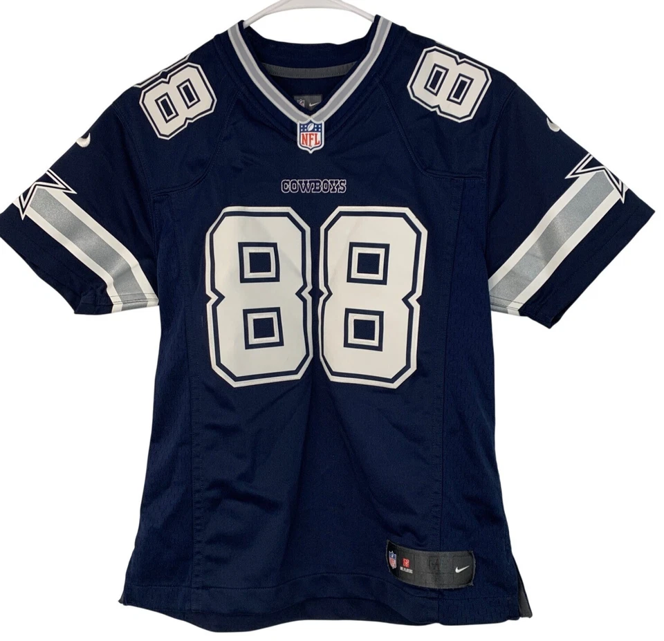 Camiseta deportiva Nike Youth Boys Dallas Cowboys Dez Bryant 88 On-Field azul marino M 10/12 NFL Foto 1 de 4