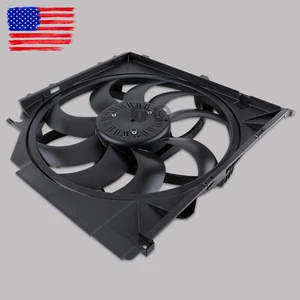 Radiator Cooling Fan Assembly 3 Pins for BMW E83 X3 3.0si xDrive30i 17113442089 - Picture 1 of 14