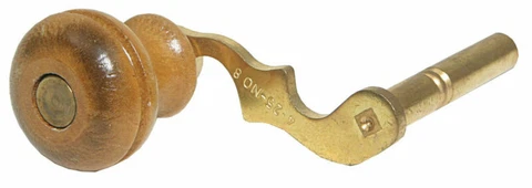NO. 10 KEY for MODERN GRANDFATHER Clock Crank Winder FOR Howard Miller, Ridgeway Cover