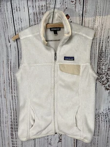 Patagonia Women’s White Ivory Vest Size Small - Picture 1 of 4