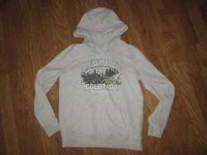 Girls ABERCROMBIE fleece lined hooded hoodie sweatshirt sz 13 / 14 - Picture 1 of 1