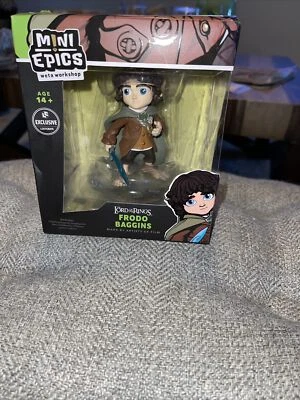 Weta Workshop (2018) Mini Epics The Lord of the Rings Frodo Baggins 3.75" Figure - Image 1 of 3