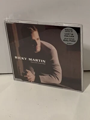 Ricky Martin She's All I Ever Had cd Single Import 5 tracks plus poster - Image 1 of 4