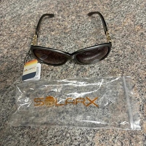 Solar X Eyewear - Tortoise Fashion Sunglasses  New w/Tags SG103 - Picture 1 of 5