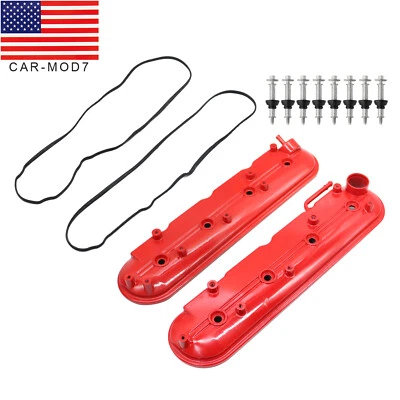 Valve Cover Set Passenger & Driver Side For 1999-2008 Chevy Silverado GMC Sierra - Image 1 of 4