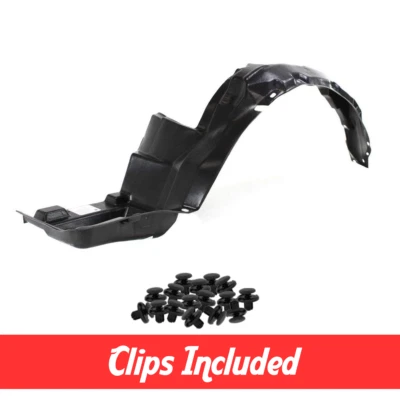 Front Driver Side Fender Liner w/ Clips For 1994-1997 Honda Accord HO1248107 Foto 1 de 4