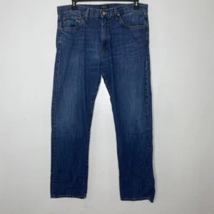 Pantalones de mezclilla rectos Polo Ralph Lauren 36x34 azul calce clásico para hombre - Imagen 1 de 7