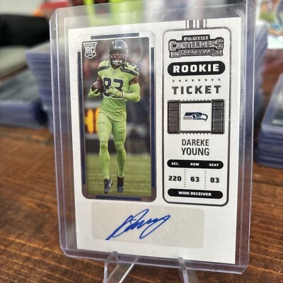 2022 Panini Contenders - Rookie Ticket #255 Dareke Young (AU, RC) - Image 1 of 2