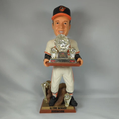 Brooks Robinson Bobblehead Baltimore Orioles HOF Gold Glove #/1008 Cooperstown Cover