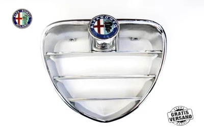 GRILLE RADIATOR HEART ALFA ROMEO SPIDER 1300 - 2000 69-83 FASTBACK CODA TRONCA - Image 1 of 4