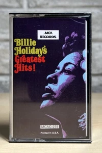 Billie Holiday's Greatest Hits by Billie Holiday Cassette 1990 MCA Jazz VGC+ - Imagen 1 de 3
