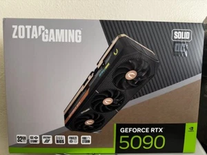ZOTAC SOLID OC GeForce RTX 5090 32GB Gaming BRAND NEW SEALED IN HAND SHIPS TODAY - Picture 1 of 4