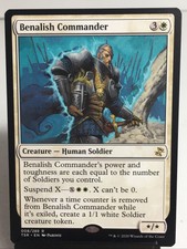 MTG Time Spiral Remastered BENALISH COMMANDER -Magic the Gathering NM