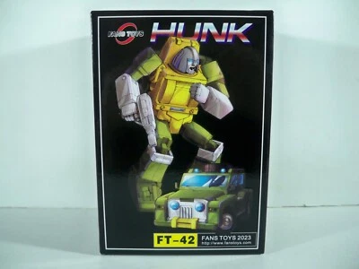 K24i05041 HUNK (BRAWN) ПОЧТИ КАК НОВЫЙ В КОРОБКЕ ТРАНСФОРМЕРЫ FT-42 ФАНАТЫ ИГРУШКИ 2023 ПОЛНЫЙ КОМПЛЕКТ - Изображение 1 из 4