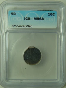 ND 10C ICG MS63 Off-Center (Lot: S002) - Picture 1 of 2