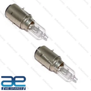 2 Units 12V 35/35W Motorcycle Headlamp Headlight Halogen M-5 Bulb BA20D Type ECs - Picture 1 of 4