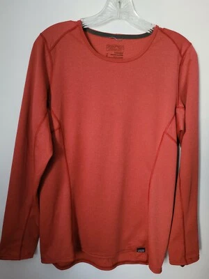 Top Patagonia Mujer M Rust Capilene Ligero Capa Base Excelente  Foto 1 de 4