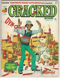 Cracked Magazine #130 (01/1976) Dell Major Magazines Dyn-o-mite