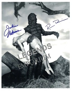 CREATURE FROM THE BLACK LAGOON AUTOGRAPHED Reprint 8" x 10" glossy reprint photo - Picture 1 of 1