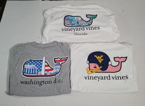 Vineyard Vines Tasche T-Shirts DC Florida West Virginia Größe Herren Large - Bild 1 von 14