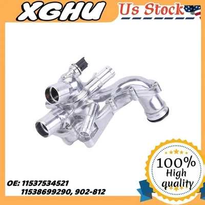 For 2007-2013 Mini Cooper 1.6L Upgrade Aluminum Thermostat Housing Assembly Foto 1 de 4