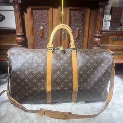 Louis Vuitton Keepall 55 Bandouliere Boston Bag Original J 2001 - Bild 1 von 4