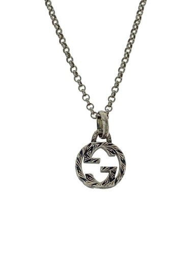 Collana Gucci_Incastro G SV925 con Top Uomo