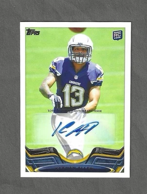2013 Topps - Rookie Variation Autographs Keenan Allen RC Auto SP - Image 1 of 2