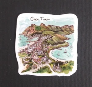 Adesivo Città del Capo World Travel Sites 1,78" x 1,75" (M) - Foto 1 di 2