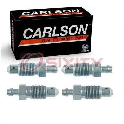 2 pc Carlson Rear Brake Bleeder Screws for 2012-2013 Mitsubishi Fuso Canter xf - Image 1 of 4