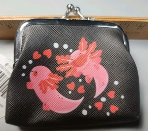 Girls Mini Brown Sea Creature Clutch Coin Purse - Picture 1 of 3
